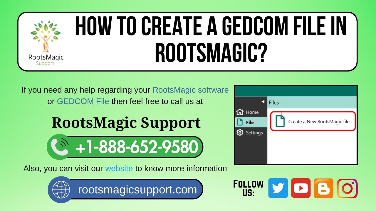 How To Create A Gedcom File In Rootsmagic?